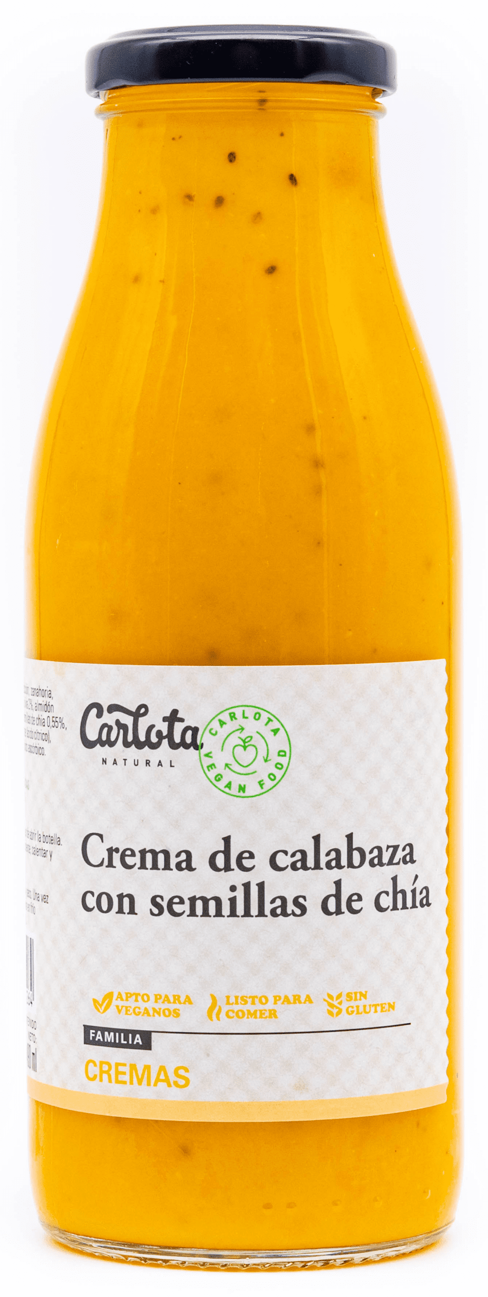 Crema Calabaza Chía
