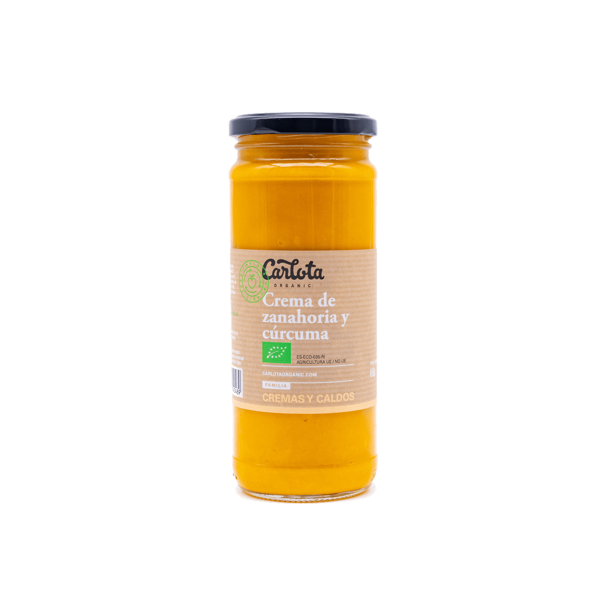 Crema Zanahoria Cúrcuma