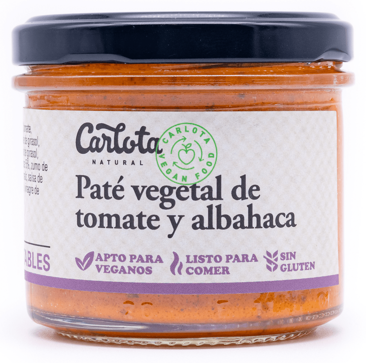Paté Vegetal Tomate Albahaca