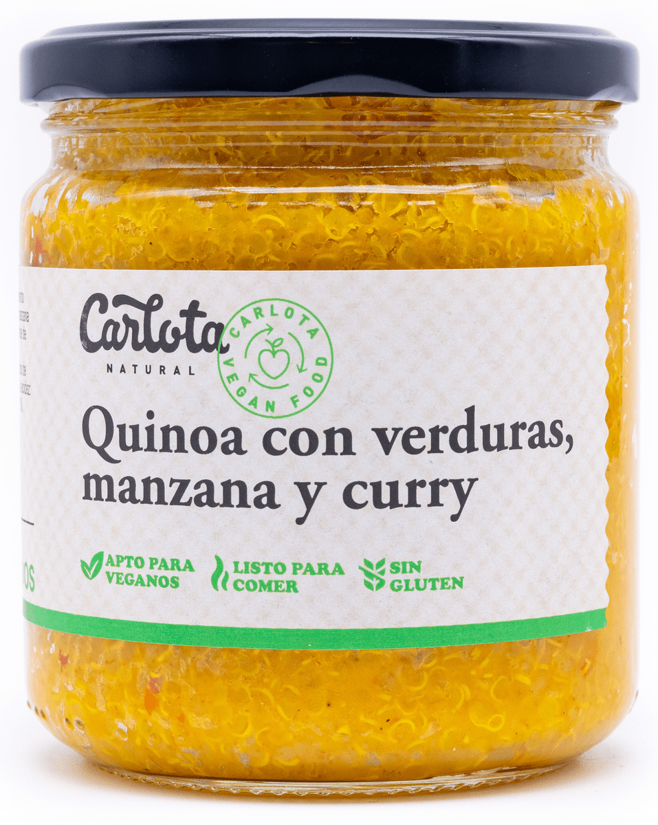 Quinoa Verduras Cúrcuma Curry